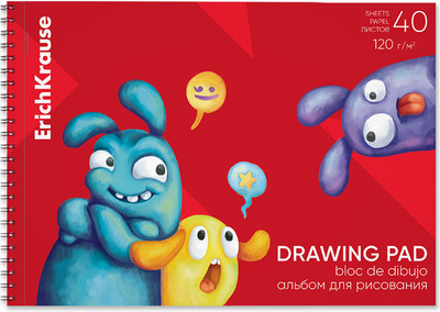 Альбом для рисования Erich Krause Jolly Friends / 61527