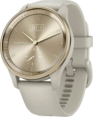 Умные часы Garmin Vivomove Trend 40.4мм / 010-02665-02 (кремовое золото)