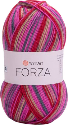 Пряжа для вязания Yarnart Forza 75% шерсть 25% полиамид / 2510 (420м)
