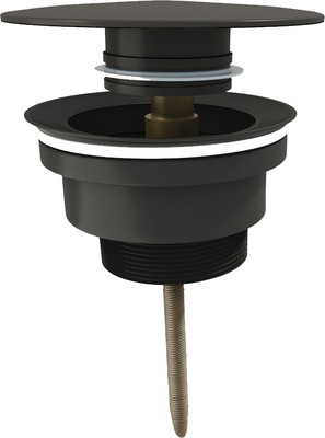 Донный клапан Teymi T140114 (черный матовый)