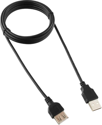 Удлинитель кабеля Cablexpert CC-USB2-AMAF-6B-N (1.8м)
