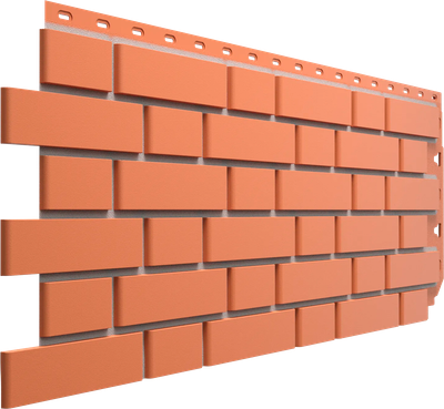 Фасадная панель Docke Standard Flemish PFFS-1114 (красный)