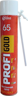Пена монтажная Новые Технологии Profigold 65 бытовая (870мл)