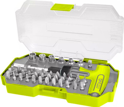 Отвертка DYLLU DTSS8B45 (с набором бит)