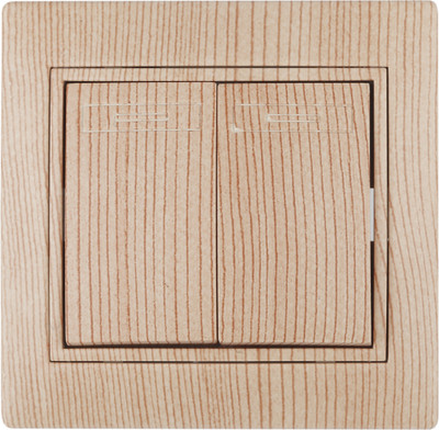 Выключатель INTRO Plano 1-104-11 / Б0053771 (сосна)