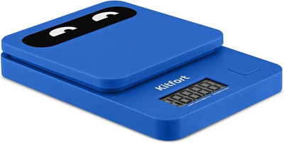 Кухонные весы Kitfort КТ-817-5 (синий)
