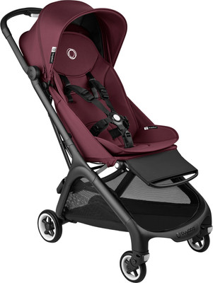 Детская прогулочная коляска Bugaboo Butterfly Complete  (Black/Dark Cherry)