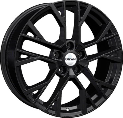 Литой диск Carwel Камак 18x7" 5x114.3мм DIA 66.1мм ET 40мм BL