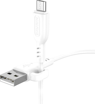 Кабель Borofone BX91 Micro (1м, белый)