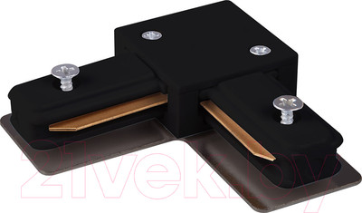 Коннектор для шинопровода Elektrostandard TRC-1-1-L-BK (черный)