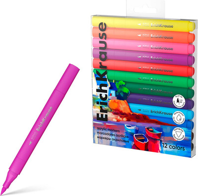 Набор маркеров Erich Krause Art Spirit / 61840 (12цв)