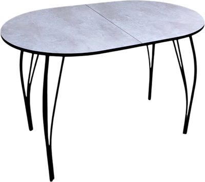 Обеденный стол СВД Юнио 110-140x70 / 055О.П16.МО (бетон/металлическая опора)