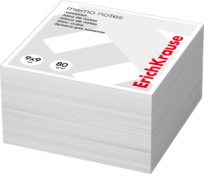 Бумага для заметок Erich Krause 62115 (белый)