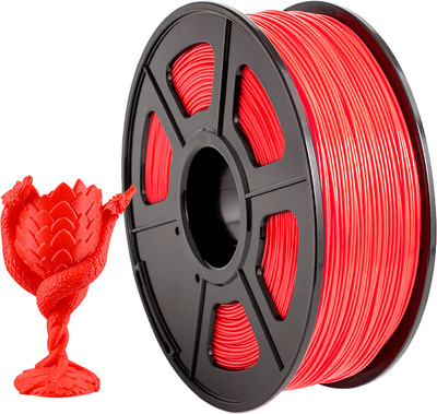 Пластик для 3D-печати NV Print NV-3D-ABS-RED (1.75мм, 1кг, красный)