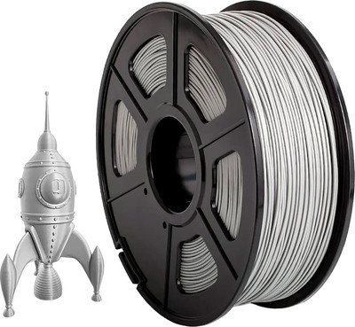Пластик для 3D-печати NV Print NV-3D-ABS-SILVER (1.75мм, 1кг, серебристый)
