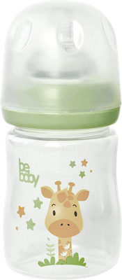 Бутылочка для кормления Be Baby Антиколиковая / R-07B/150 (150мл, зеленый)