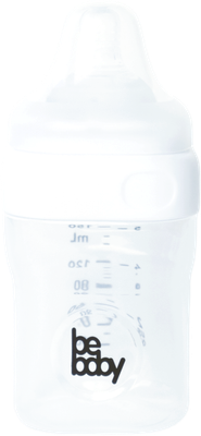 Бутылочка для кормления Be Baby Антиколиковая / R-02B/150 (150мл, белый)