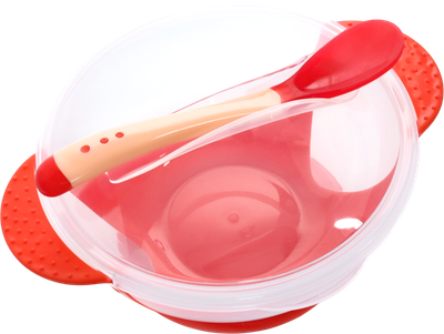 Набор посуды для кормления Be Baby LM-9213 (красный)