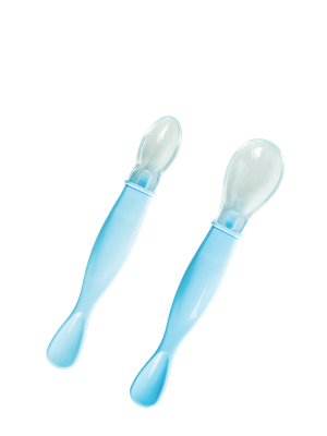 Набор столовых ложек для кормления Be Baby LM-9188 (2шт, голубой)