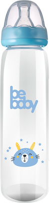 Поильник Be Baby Антиколиковая / R-06B/330 (330мл, голубой)