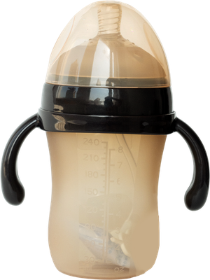 Бутылочка для кормления Be Baby Антиколиковая / R-04B (240мл, бежевый)