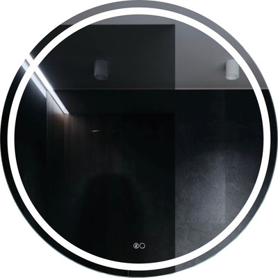 Зеркало Алмаз-Люкс Boston 80sh-6 (D80см, с подсветкой, с сенсорной кнопкой и подогревом)