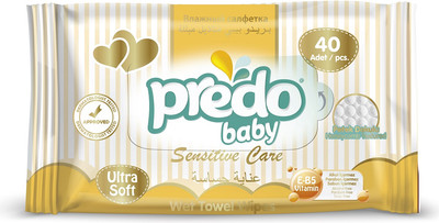 Влажные салфетки детские Predo baby (40шт)