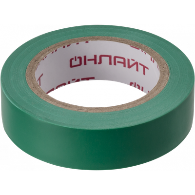Изолента Онлайт OIT-B15-10/G / 61880