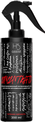 Спрей для волос Hair Sekta Concentrate Питание и Мягкость HS123 (200мл)