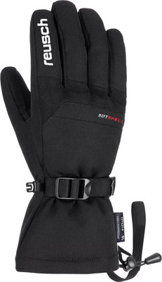 Перчатки лыжные Reusch Outset R-Tex XT / 6301261_7701 (р-р 7.5, Black/White)