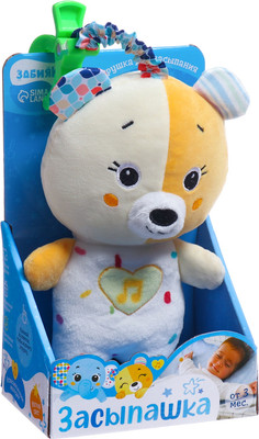 Развивающая игрушка Zabiaka Засыпашка. Мишка 1937-1 / 10424349