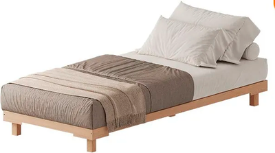 Односпальная кровать Домаклево Сакура 80x200 (береза/натуральный)