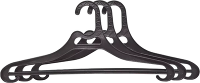 Набор пластиковых вешалок-плечиков Полимербыт 4331900 (3шт)