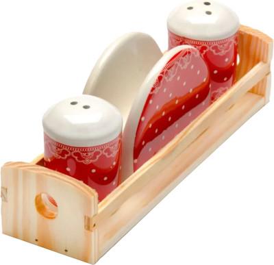 Набор для специй Loraine Красный Узор 25813