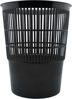 Корзина для бумаг No Brand 409803 (черный)