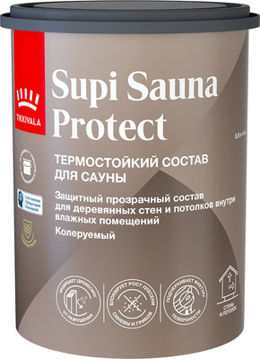 Пропитка для дерева Tikkivala Supi Sauna Protect EP (0.9л)