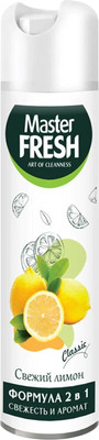 Освежитель воздуха Master Fresh Classic Свежий лимон (300мл)