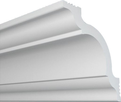 Плинтус потолочный ПЛИНТЭКС I 60/60