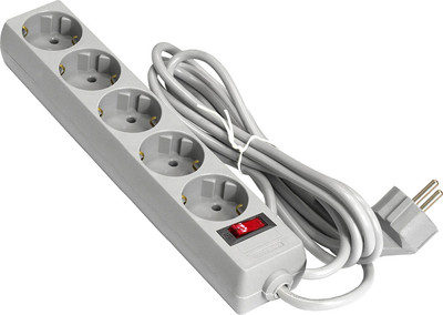 Сетевой фильтр ExeGate SP-5-1.8G / EX221173RUS (1.8м, 5 розеток, серый)
