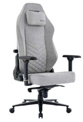 Кресло геймерское Evolution Titan Fabric (серый)