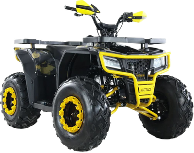 Квадроцикл Motax Grizlik U200 (черный/желтый камуфляж)