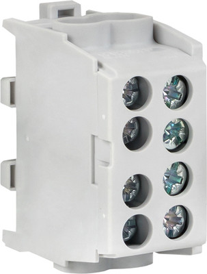 Клемма КС КВС распределительная с двойным винтом 2x25/2x16 / 92086 (серый)