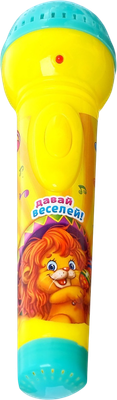 Музыкальная игрушка Zabiaka Микрофон. Давай веселей / 2983411