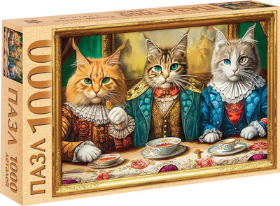 Пазл Puzzle Time Кошачий мир / 10733568 (1000эл)