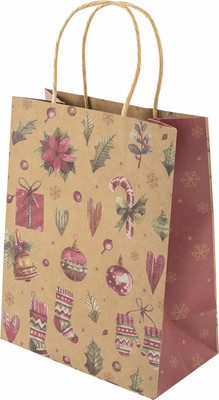 Набор пакетов подарочных Золотая сказка Новогодние / 592128 (10шт)