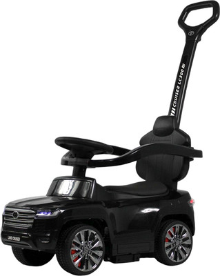 Каталка детская RiverToys Toyota Land Cruiser 300 / Z002ZZ-C (черный)
