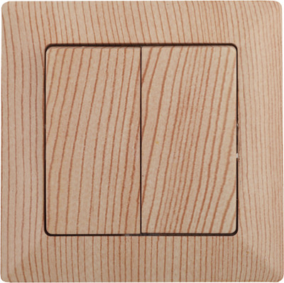 Выключатель INTRO Solo 4-104-11 / Б0053592 (сосна)