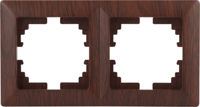 Рамка для выключателей и розеток INTRO Solo 4-502-10 / Б0043415 (венге)