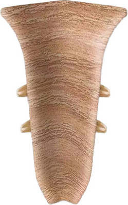 Уголок для плинтуса Ideal Классик 206 Дуб коньячный (5.5см, 2шт, внутренний, флоупак)