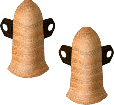 Уголок для плинтуса Ideal Классик 206 Дуб коньячный (5.5см, 2шт, наружный, флоупак)